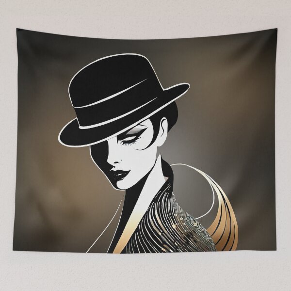 Item preview, Ladies Of Hats On 04 designed and sold by Finding Fortuity.