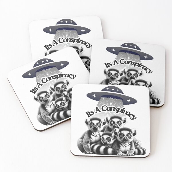 Item preview, Lemurs, Cute Lemurs, Conspiracy of Lemurs,  designed and sold by DammyK89.