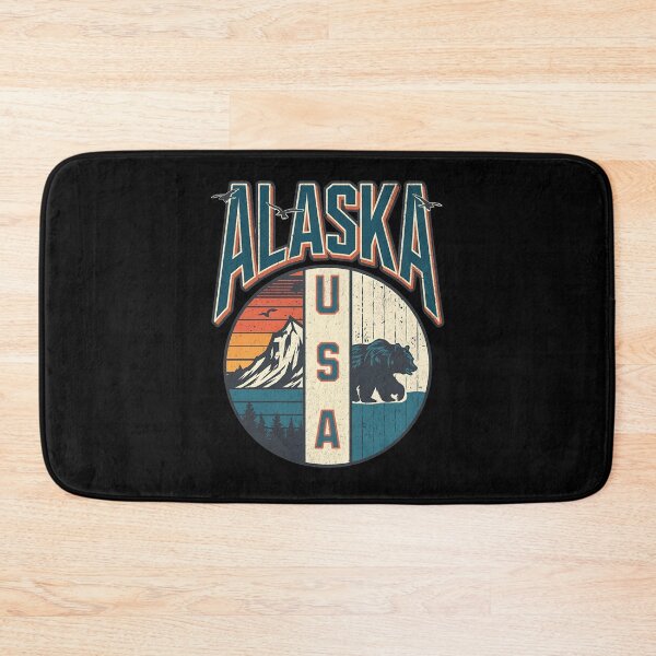 Item preview, VINTAGE SUSNET ALASKA USA GRIZZLY BEAR designed and sold by justyna-s28.