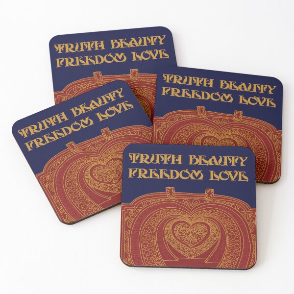 Item preview,  truth beauty freedom love  designed and sold by ScarletDesigns3.