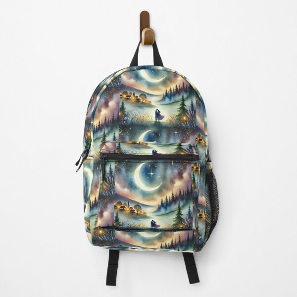 Item preview, Moonlit Embrace in a Watercolor Wonderland designed and sold by Jayara [Born To Reign].