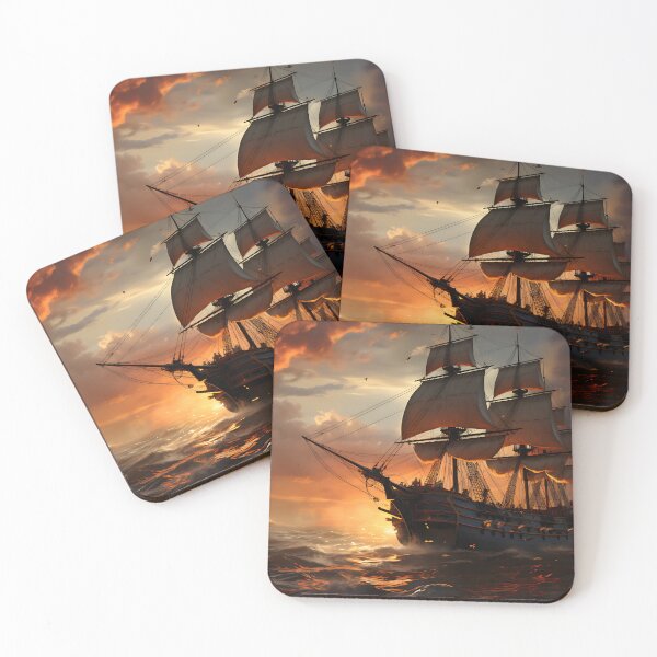 Item preview, Nautical - Ship Battle designed and sold by KootenayDesigns.