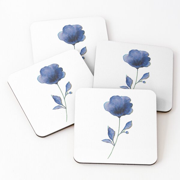 Item preview, Aesthetic blue flower designed and sold by Finally Awake.