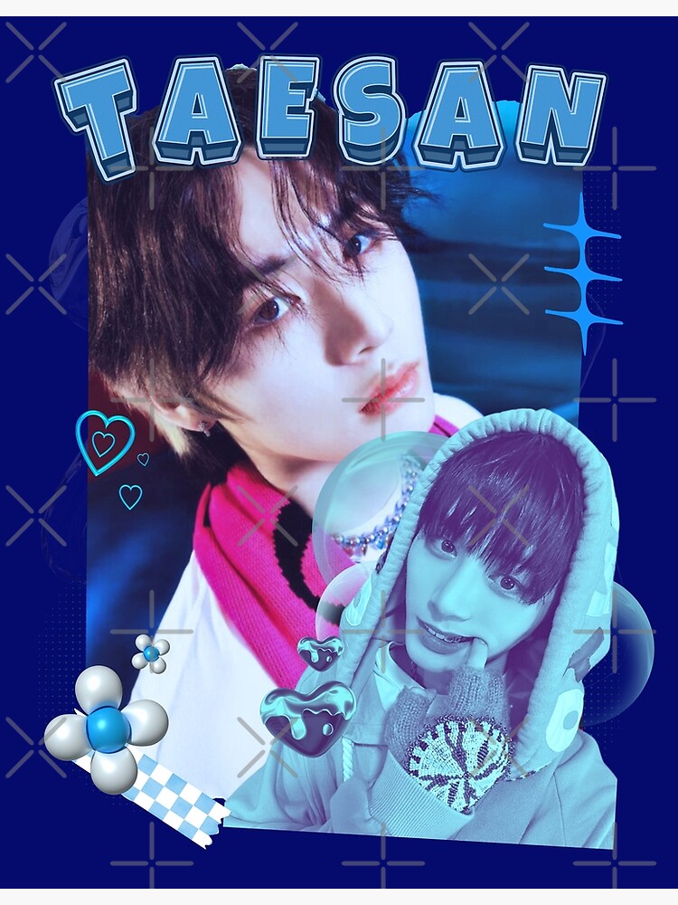 Taesan Collage: Cute boy next door Charm in Blue