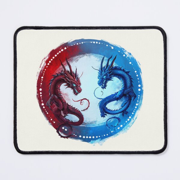 Item preview, Red And Blue Dragons designed and sold by Aise06.