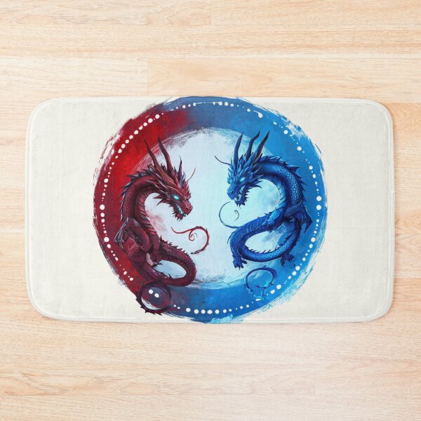 Item preview, Red And Blue Dragons designed and sold by Aise06.