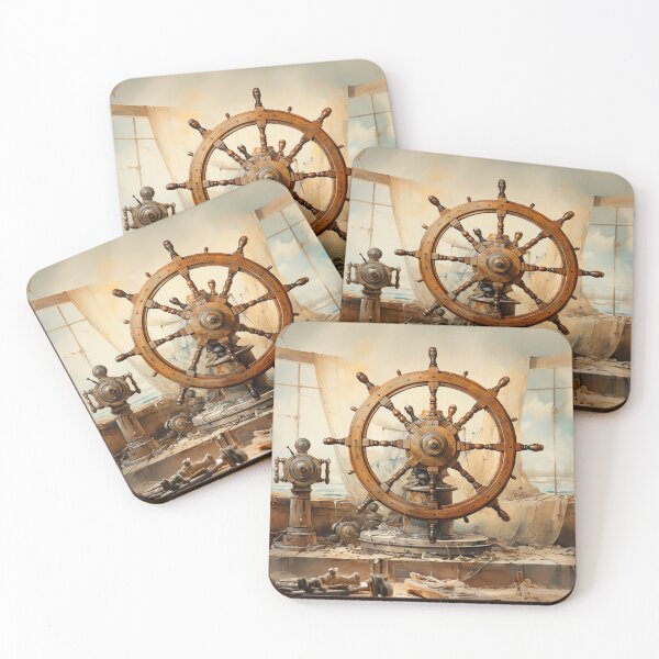 Item preview, Nautical - Ships Wheel designed and sold by KootenayDesigns.
