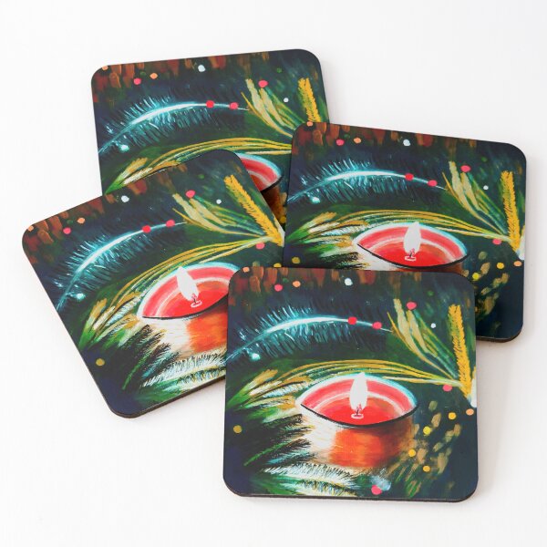 Item preview, Festive Candle designed and sold by Artbyjanehicks.