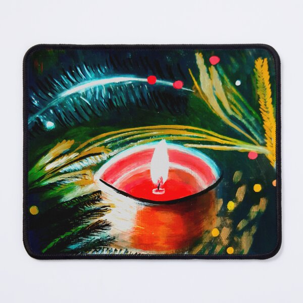 Item preview, Festive Candle designed and sold by Artbyjanehicks.