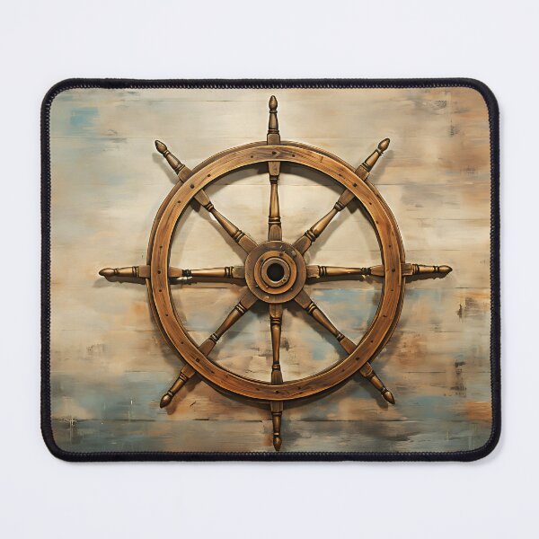 Item preview, Nautical - Ships Wheel designed and sold by KootenayDesigns.