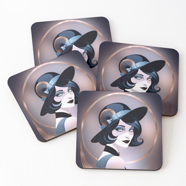 Item preview, Ladies Of Hats On 05 designed and sold by Finding Fortuity.