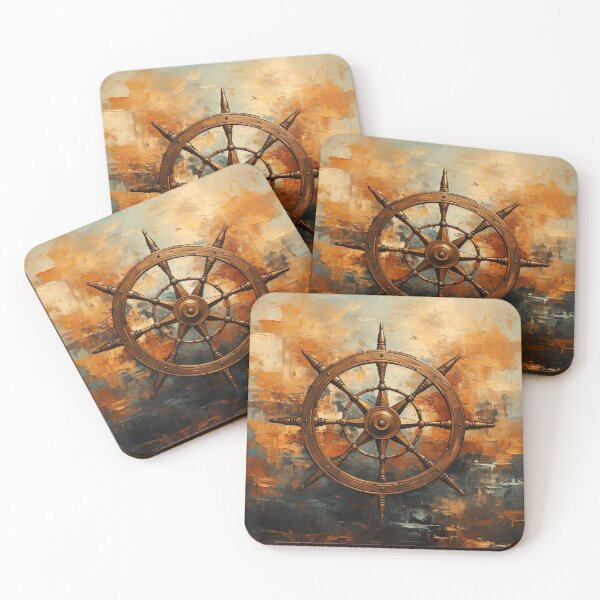Item preview, Nautical - Ships Wheel designed and sold by KootenayDesigns.