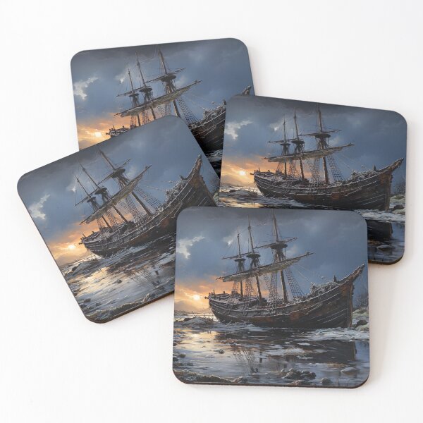 Item preview, Nautical - Shipwreck designed and sold by KootenayDesigns.