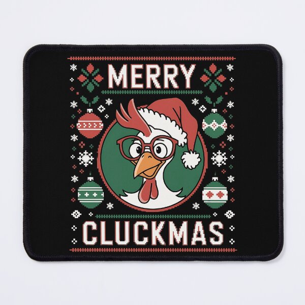 Item preview, Merry Cluckmas 2024 designed and sold by Hotshots Design.