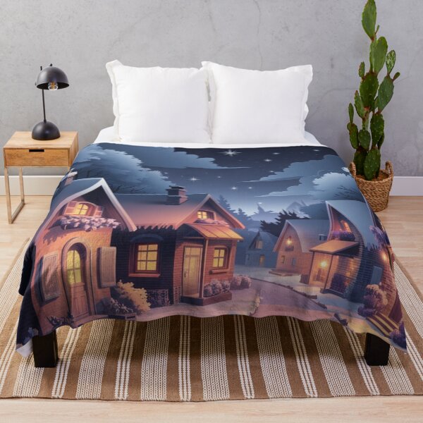 Item preview, Copy of Pictures of a group of houses at night on a cold day designed and sold by fas166.