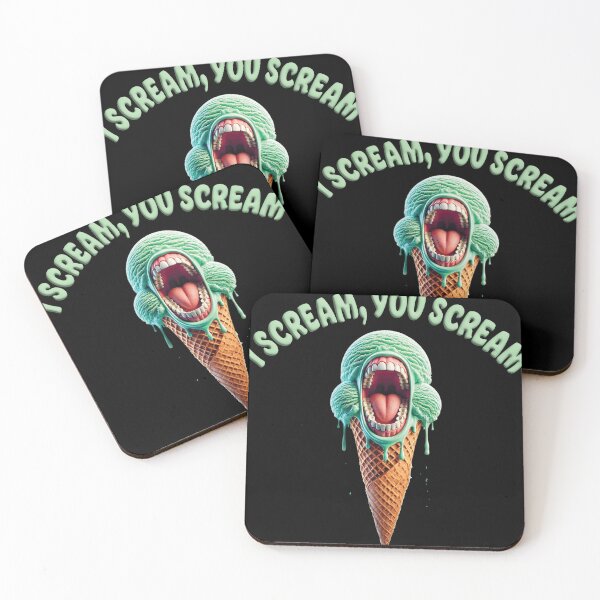 Item preview, I SCREAM, YOU SCREAM designed and sold by Scrumptious Designs.