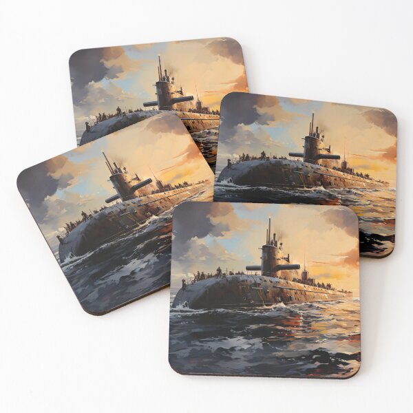Item preview, Nautical - Submarine designed and sold by KootenayDesigns.