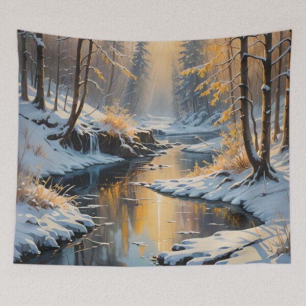 Item preview, Forest of peace at winter designed and sold by duyuelryel.