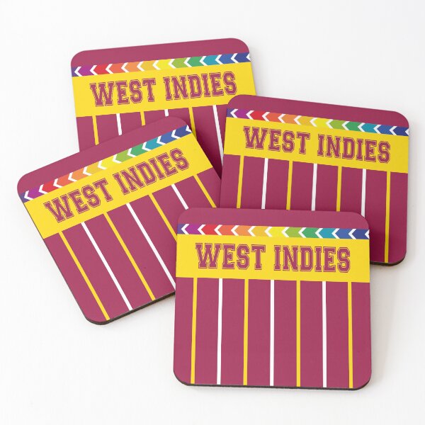 Item preview, WEST INDIES WORLD CUP CRICKET 1996 RETRO ODI KIT  designed and sold by RetroGeekChic.