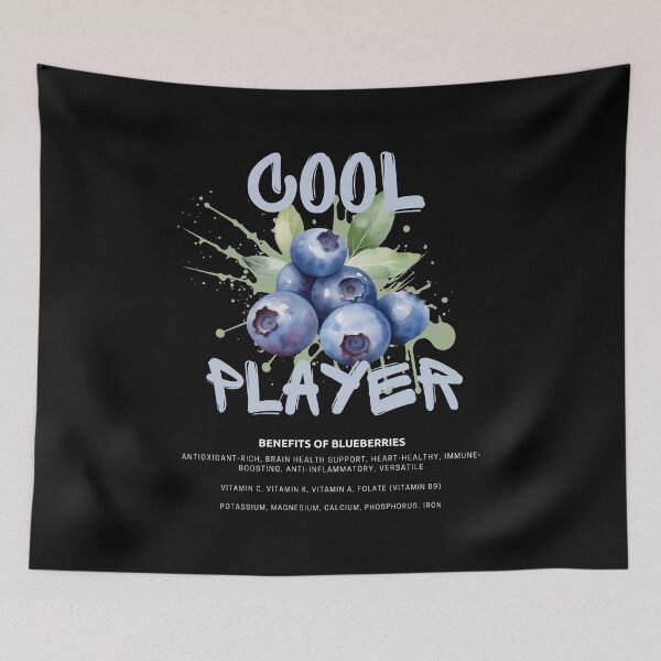 Item preview, Cool Player Blueberries - Superfood Packed with Nutrients designed and sold by CWT-JustforFun.