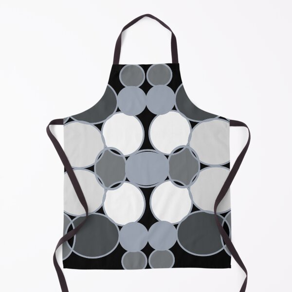 Item preview, Geometric black,grey and white circles pattern designed and sold by Stefrait-7.