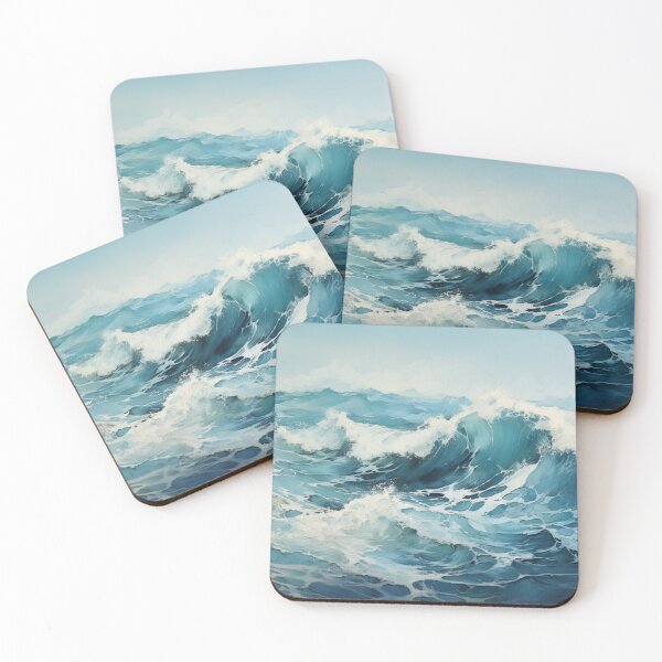 Item preview, Nautical - Waves designed and sold by KootenayDesigns.