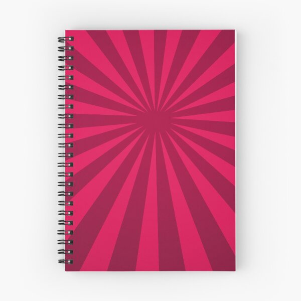 Item preview, Vibrant Red Pink Starburst Pattern Centered Line Design designed and sold by SpinklyCreations.
