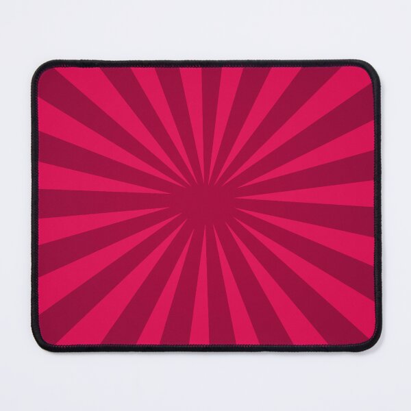 Item preview, Vibrant Red Pink Starburst Pattern Centered Line Design designed and sold by SpinklyCreations.