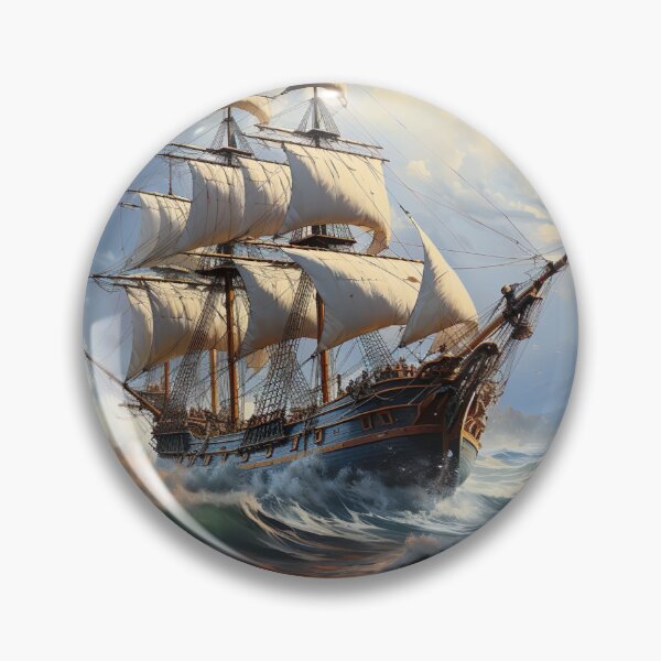 Item preview, Nautical - Wooden Ship designed and sold by KootenayDesigns.