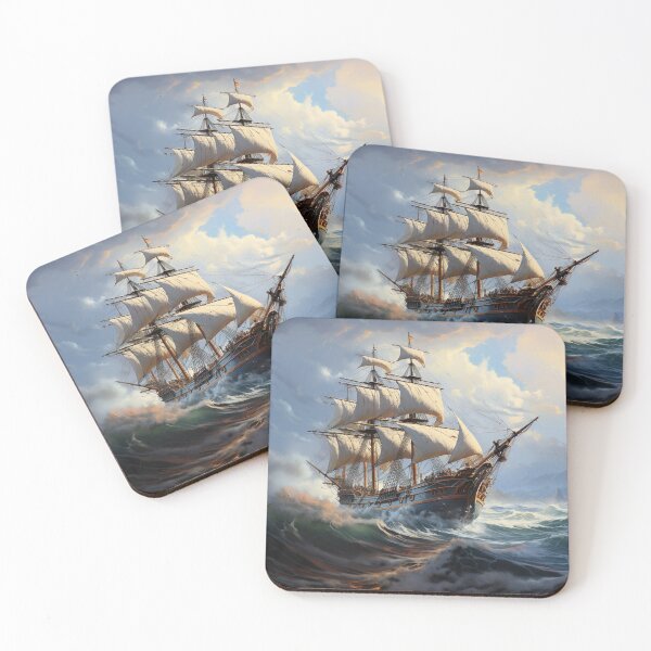 Item preview, Nautical - Wooden Ship designed and sold by KootenayDesigns.