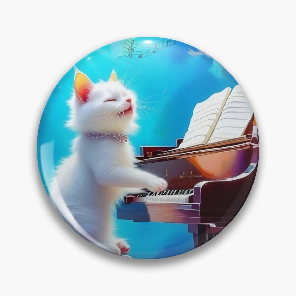 Item preview, Heavenly Jazz Cat designed and sold by Mina100Art.