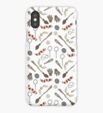 Wizard Sports - wizard, witch, book, story, spells, quaffle, bludger, snitch, literature, broom, school iPhone Case