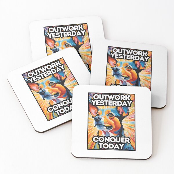 Item preview, Outwork Yesterday, Conquer Today designed and sold by AmethystStreet.