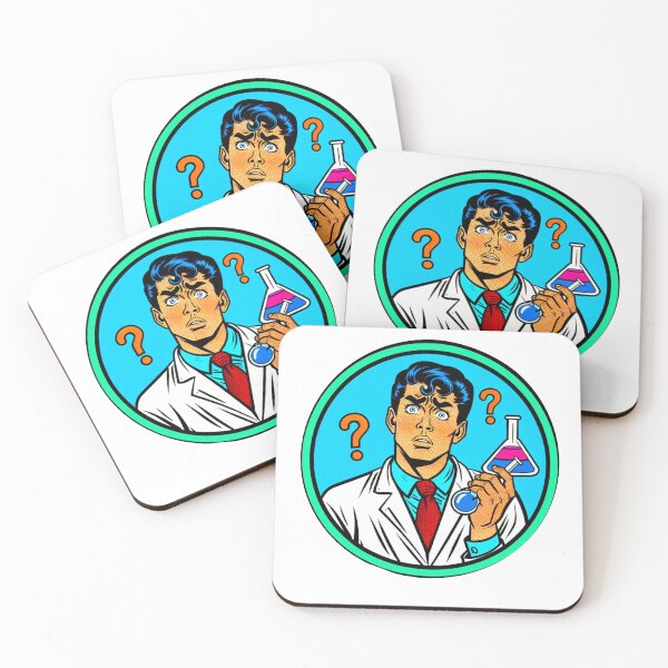Item preview, Confused scientist designed and sold by Osher-BioArt.