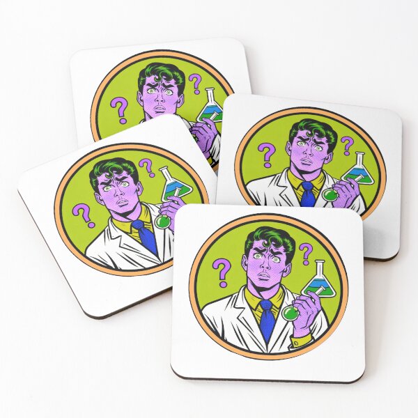 Item preview, Confused scientist designed and sold by Osher-BioArt.