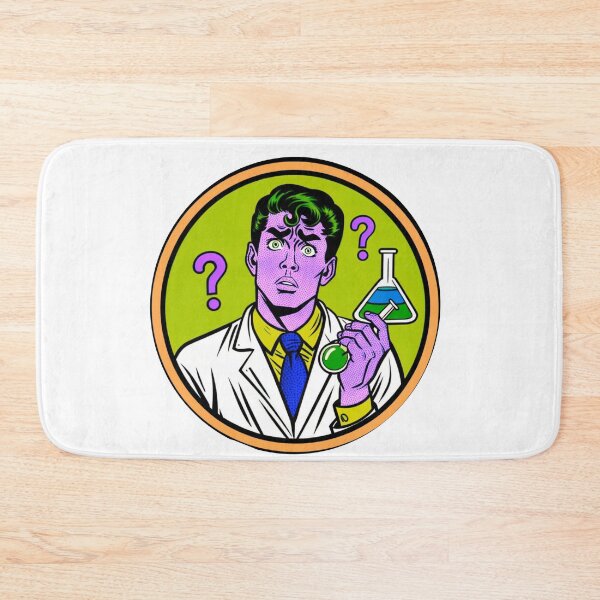 Item preview, Confused scientist designed and sold by Osher-BioArt.