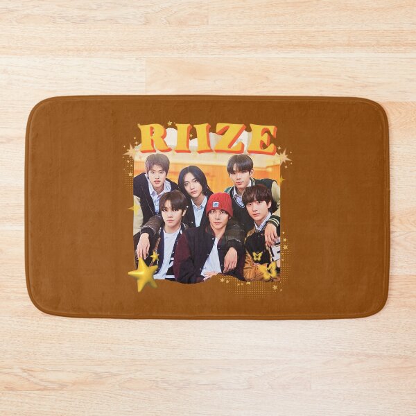 Item preview, RIIZE Collage: Cute Yellow Vibes Korean Kpop Color Design designed and sold by AJUNICE STUDIO.