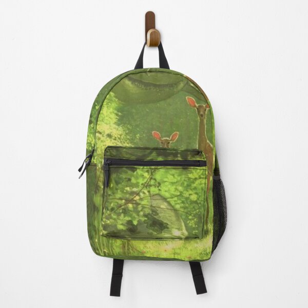Item preview, "Forest Encounter: Deer and the Hidden Whale" designed and sold by Grind107.