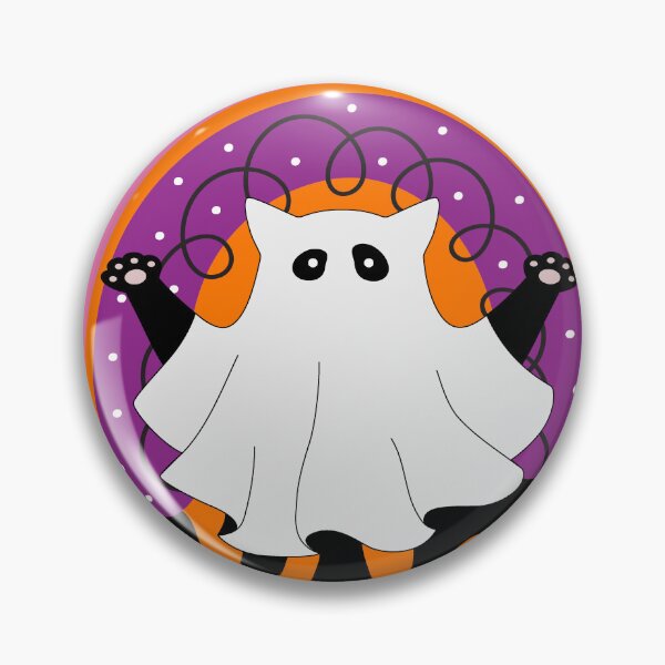 Item preview, Ghost Cat Boo Funny Halloween Animal Pet designed and sold by smarayoung.