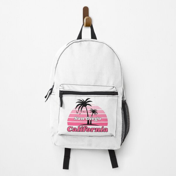 Item preview, Retro Cool San Diego Beach California Palm Tree at Sunset Souvenirs designed and sold by karmdaf.