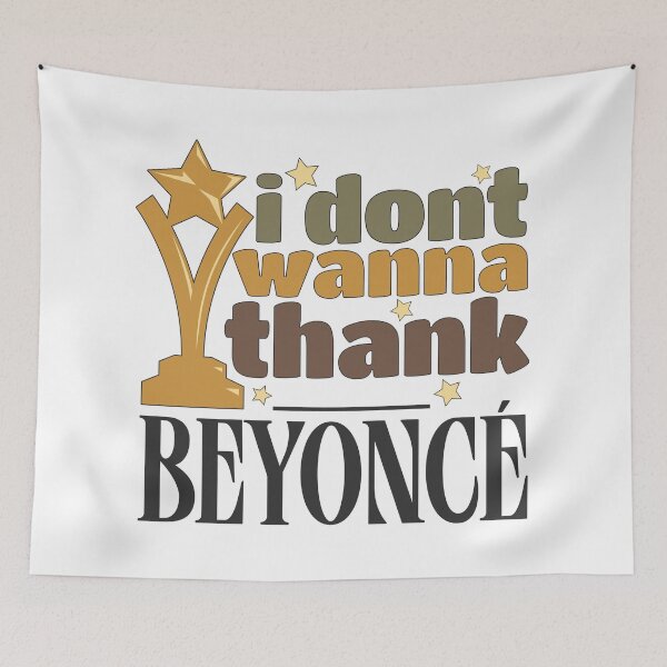 Item preview, I don't wanna thank designed and sold by VariousGoodies.