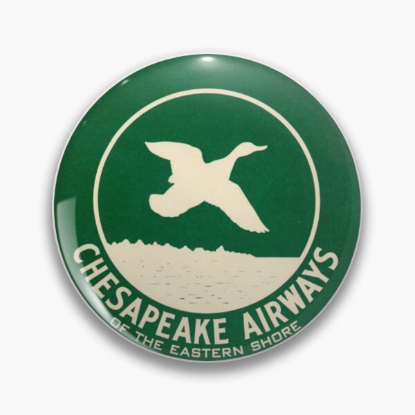 Artikelvorschau, Chesapeake Airways Vintage Luggage Label entworfen und verkauft von FutureTraveller.