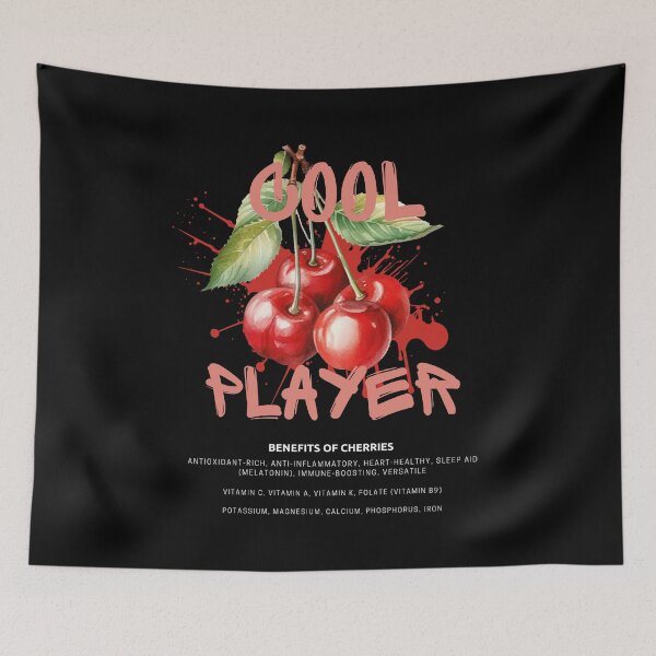 Item preview, Cool Player Cherry - Antioxidant, Heart-Healthy, Immune-Boosting designed and sold by CWT-JustforFun.