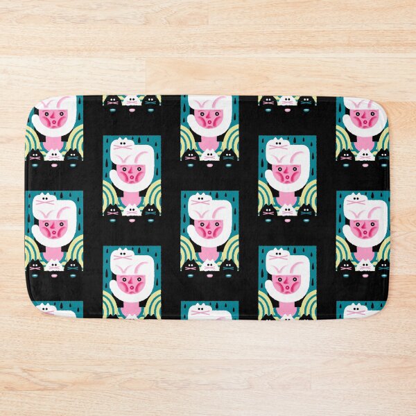 Item preview, Portrait with cats, girl with cats designed and sold by noico.