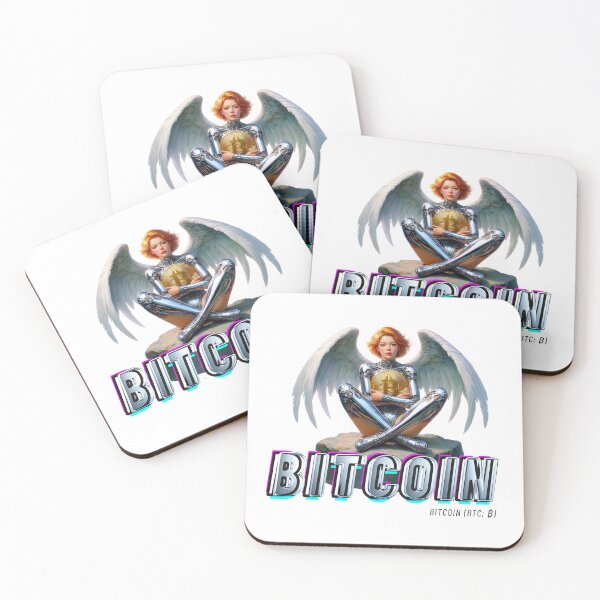 Item preview, Bitcoin Cyberpunk Angel,BTC store of heaven,Btc Art,BTC,Bitcoin,Bitcoin Art,BTC art poster  designed and sold by 1SINGHA.
