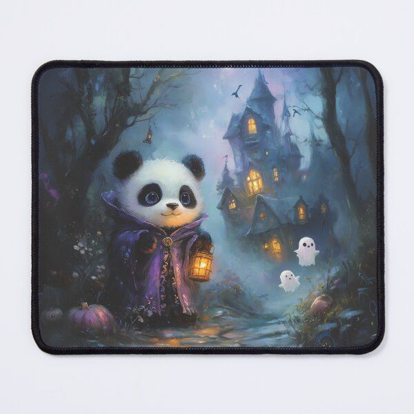 Item preview, Panda wearing a Halloween costume designed and sold by WoollenLlama.