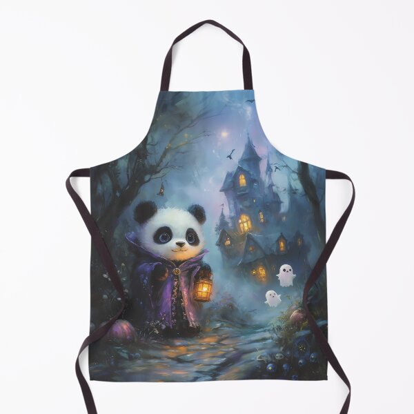 Item preview, Panda wearing a Halloween costume designed and sold by WoollenLlama.