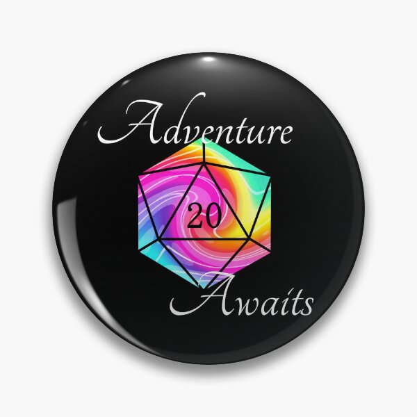 Item preview, Adventure Awaits - Rainbow D20 designed and sold by Olooriel.