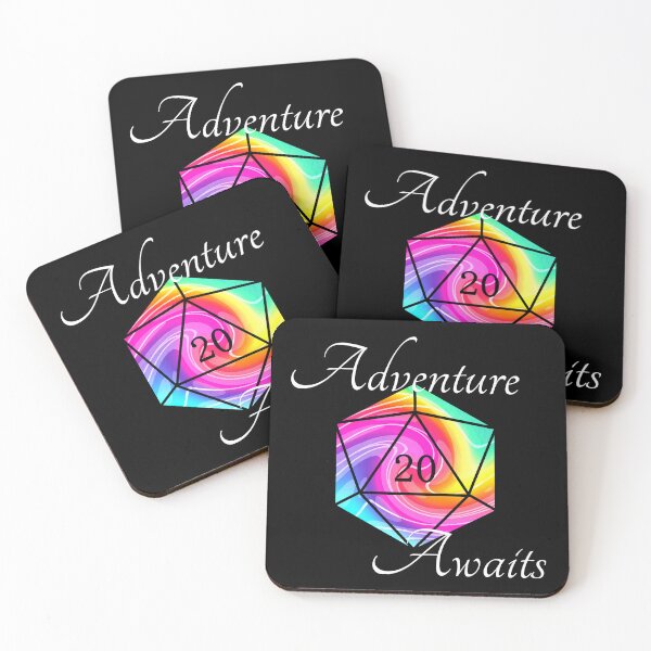 Item preview, Adventure Awaits - Rainbow D20 designed and sold by Olooriel.
