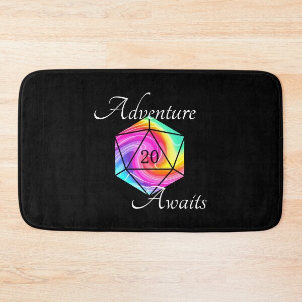 Item preview, Adventure Awaits - Rainbow D20 designed and sold by Olooriel.